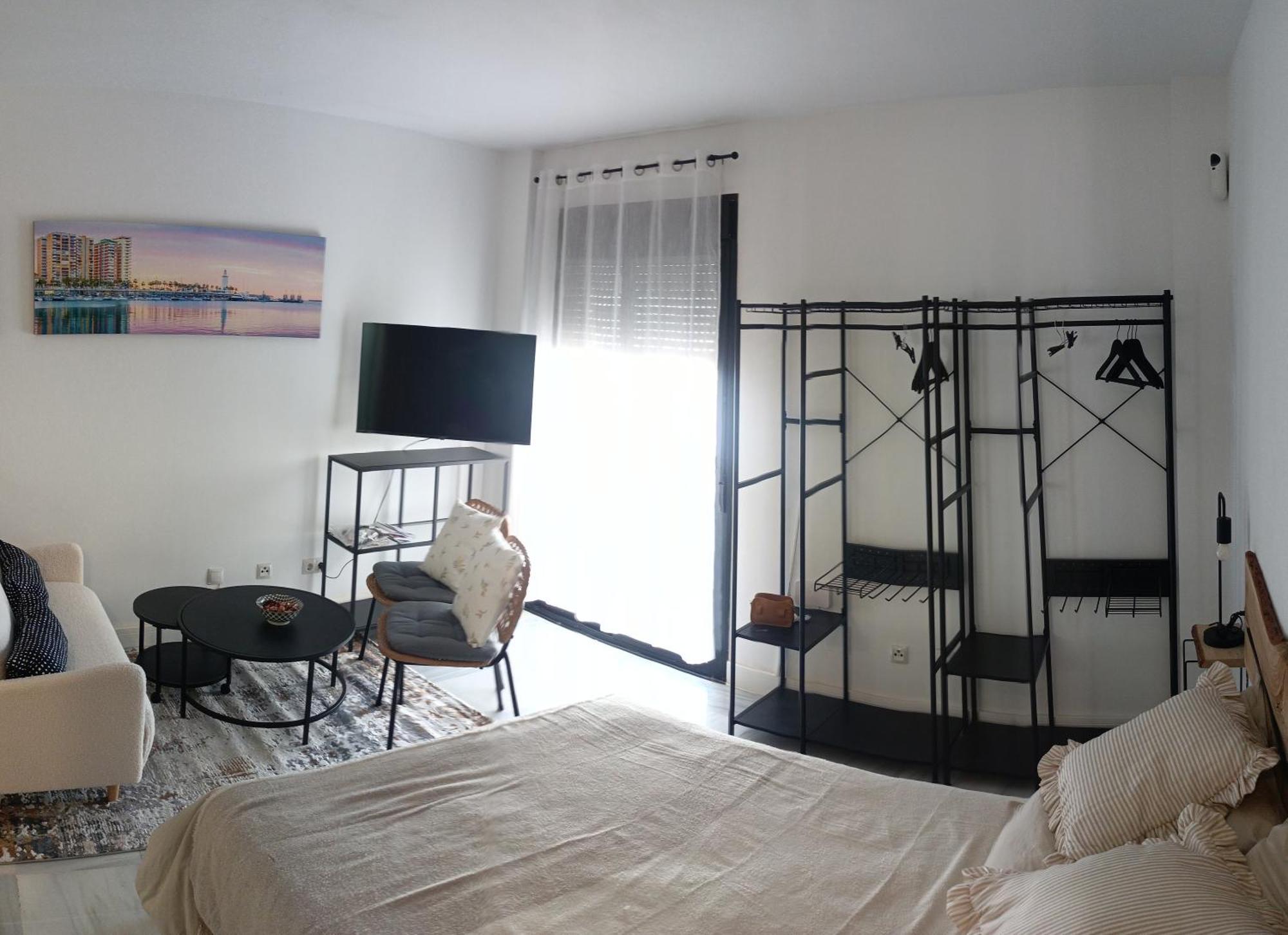 Estudio Centro Malaga Terraza Y Barbacoa 외부 사진